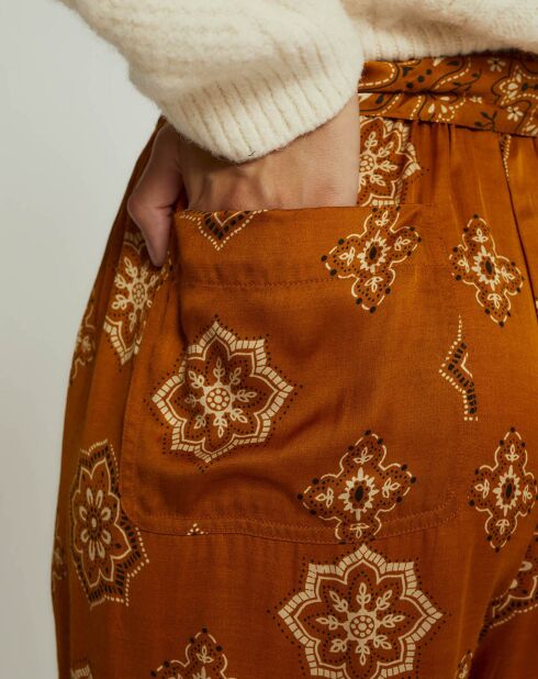 Pantalon Eliot camel