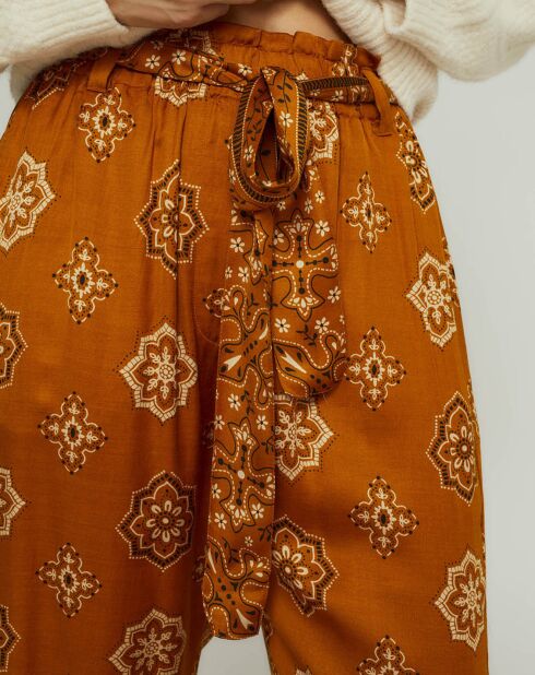 Pantalon Eliot camel