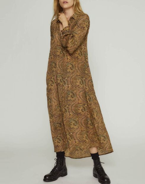 Robe Emy marron