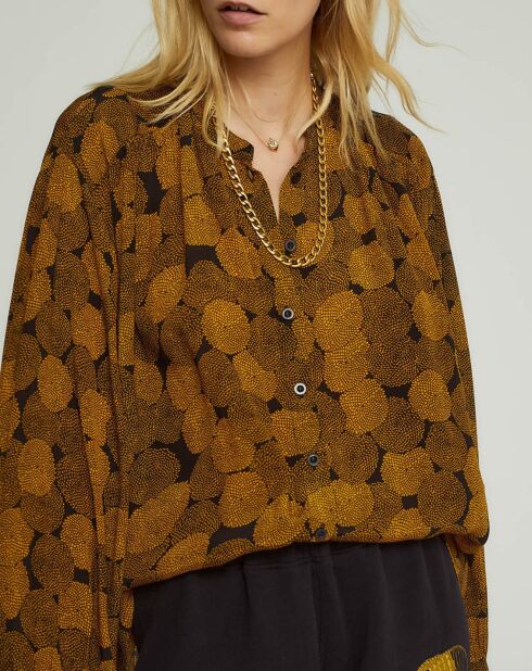 Chemise Episode noir/marron