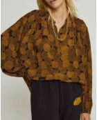 Chemise Episode noir/marron
