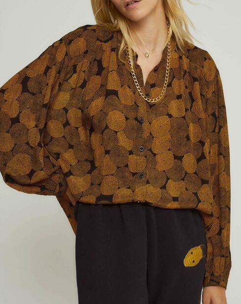 Chemise Episode noir/marron