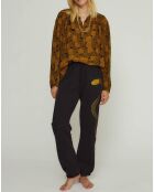 Chemise Episode noir/marron