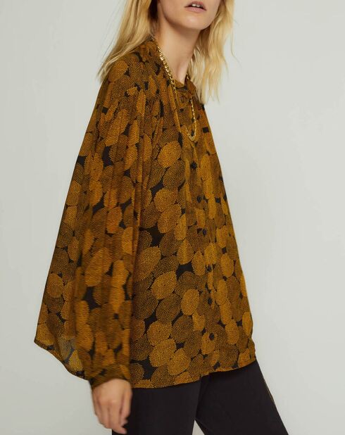 Chemise Episode noir/marron