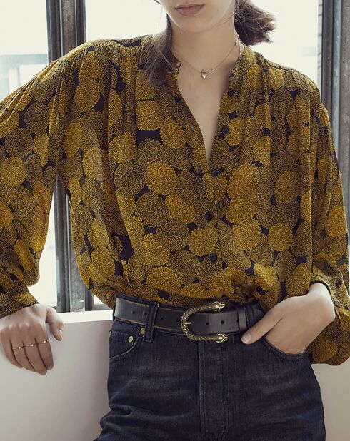 Chemise Episode noir/marron