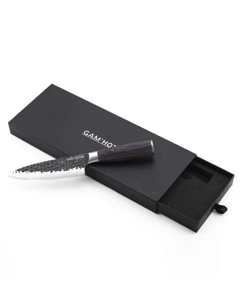 Coffret couteau chef Rétro noir - D.29.5 cm