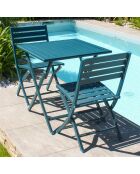 2 zusammenklappbare Gartenstühle Marius Duck - 46x41x82 cm