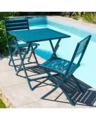 2 zusammenklappbare Gartenstühle Marius Duck - 46x41x82 cm