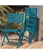 2 zusammenklappbare Gartenstühle Marius Duck - 46x41x82 cm