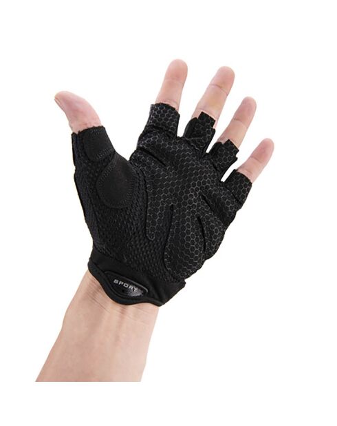 Gants de fitness respirants et anti-dérapants - Taille L gris