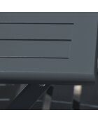 Marius opvouwbare tuintafel antracietgrijs - 140x80x73 cm