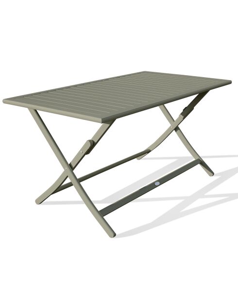 Marius opvouwbare tuintafel kakigroen - 140x80x73 cm