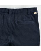 Pantalon classique Perry coupe droite bleu marine