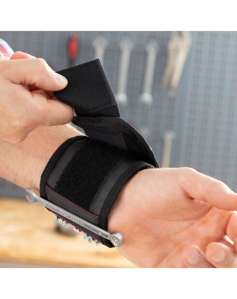 Bracelet magnétique pour le bricolage WrisTool noir