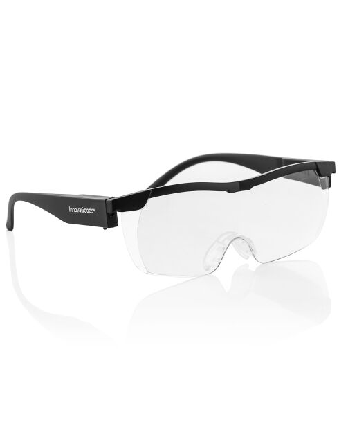 Lunettes loupe avec LED Glassoint noir/transparent