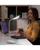 Lampe LED de table rechargeable tactile Lum 2Go blanche