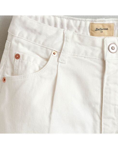 Pantalon boyfriend Pixy blanc