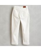 Pantalon boyfriend Pixy blanc