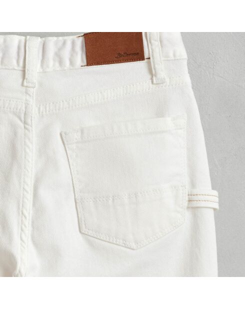 Pantalon boyfriend Pixy blanc