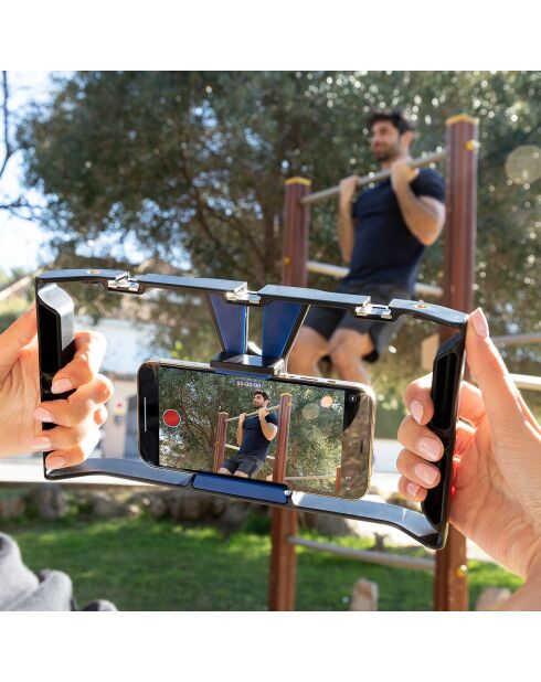 Support pour smartphone avec stabilisateur manuel Stafect noir