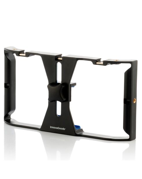 Support pour smartphone avec stabilisateur manuel Stafect noir