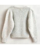 Pull Alino en Coton, alpaga et laine mélangés gris