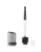 Brosse WC avec distributeur de savon Bruilet grise