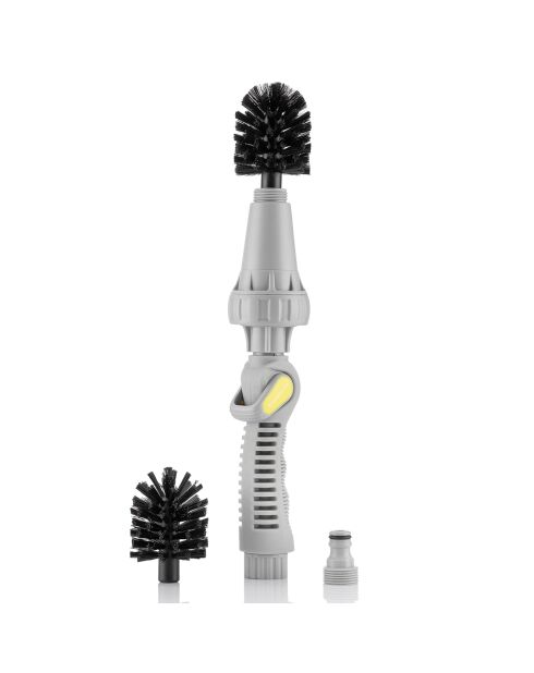 Brosse rotative pour tuyau Twise jaune/gris