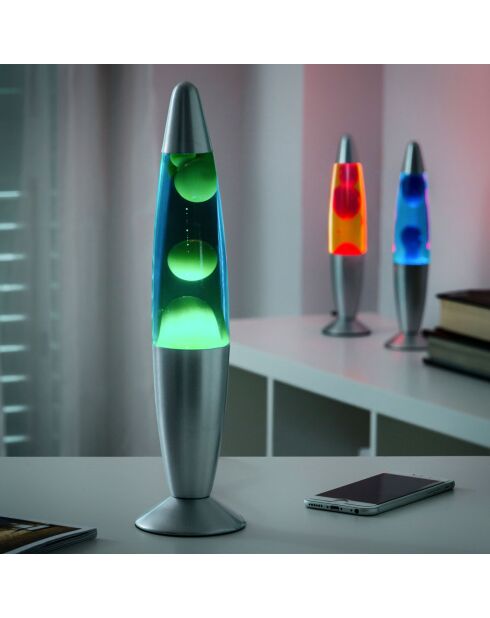 Lampe de Lave Magma verte