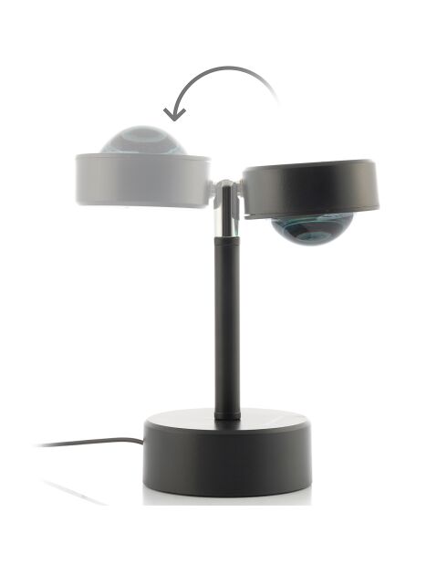 Lampe projecteur coucher de soleil Sulam noire