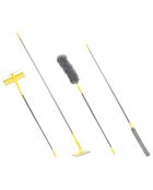 Kit de nettoyage 4 en 1 Clese jaune/gris