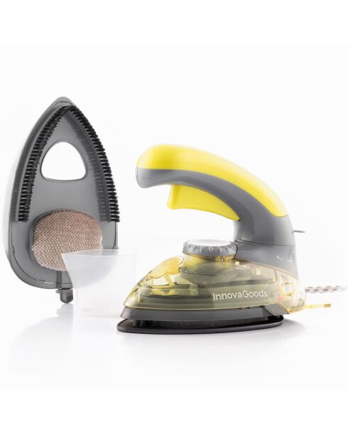 Mini Fer à vapeur 2 en 1 Velyron 800W jaune
