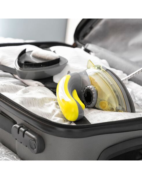 Mini Fer à vapeur 2 en 1 Velyron 800W jaune