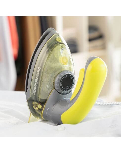 Mini Fer à vapeur 2 en 1 Velyron 800W jaune