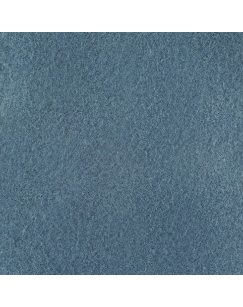 Coperta Doublanket blu a doppia manica con tasca centrale