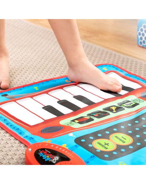 Tapis musical 2 en 1 Beats'n'Tunes bleu - 3 ans et +