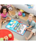 Tapis musical 2 en 1 Beats'n'Tunes bleu - 3 ans et +