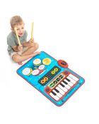 Tapis musical 2 en 1 Beats'n'Tunes bleu - 3 ans et +