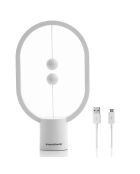 Lampe d'équilibre avec interrupteur magnétique Magilum blanche