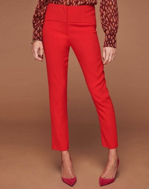 Pantalon Palma rouge