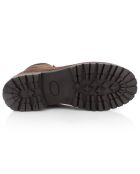 Boots en Cuir Oscar marron