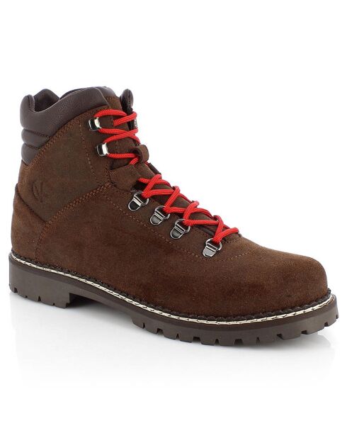 Boots en Cuir Oscar marron