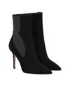 Bottines en Cuir Marya noires - Hauteur Talon 10.5 cm