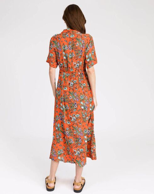 Robe Moby gaby coquelicot
