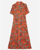 Robe Moby gaby coquelicot
