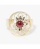 Bague Maddalena Grenat or jaune