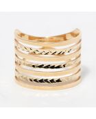 Anillo Eleonora en oro amarillo