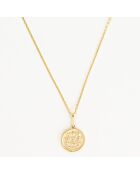Pendentif Astro Lisse Balance or jaune