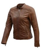 Veste en Cuir Cheyenne cognac