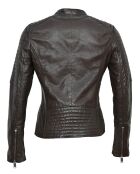 Veste en Cuir Cheyenne marron